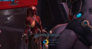 SWTOR - Dialogo con i compagni: Sith Inquisitor