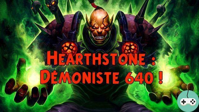 HearthStone: 640 warlock!