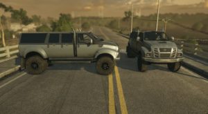 BF Hardline - Available vehicles