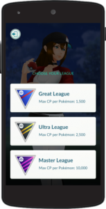 Pokémon Go - Visualização do modo Trainer Battles