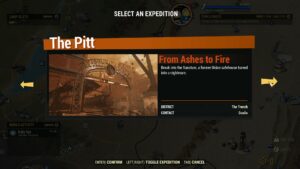 Fallout 76: The Pitt – Expedición en bruto