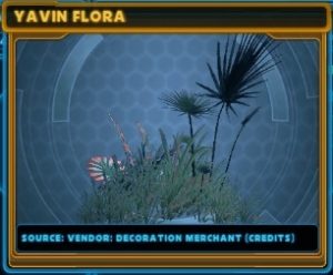 SWTOR - Decoração: Yavin em suas fortalezas