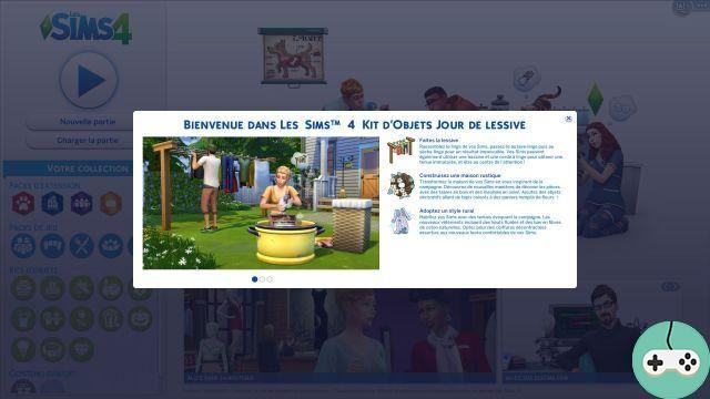 Los Sims 4 - Avance del paquete de accesorios para el día de la lavandería