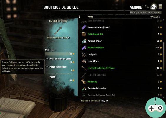 ESO - Beta - The Guild Store