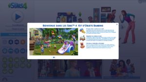 The Sims 4 - Amostra do pacote de coisas para crianças