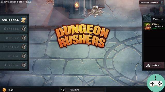 Dungeon Rushers - Pillons felizes da masmorra