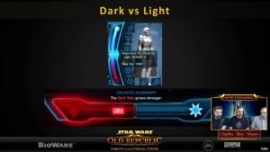 SWTOR - Résumé Livestream 20/10: Dark vs Light