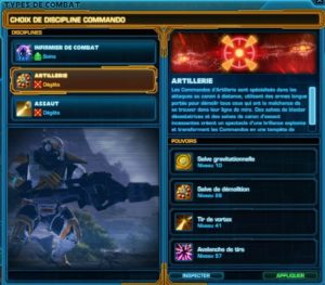 SWTOR - 3.0: As Disciplinas