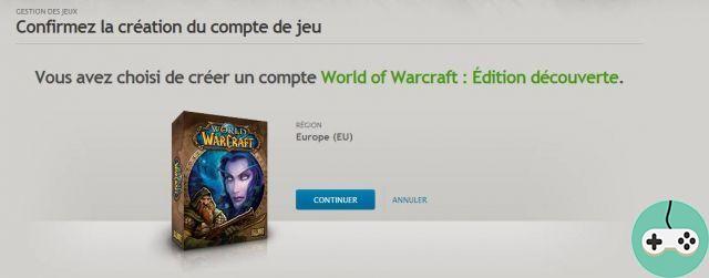 WoW - Iniciantes # 1: registre-se