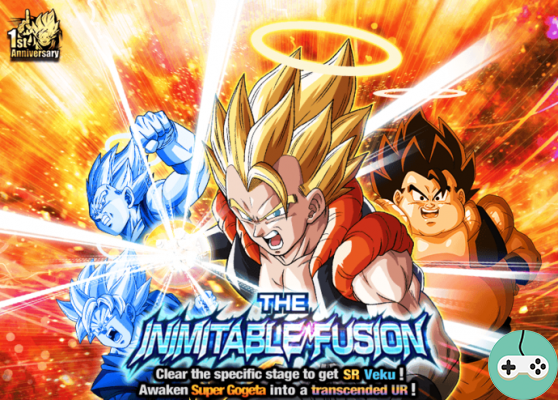 DBZ Dokkan Battle - Fusion inimitável (Gogeta)