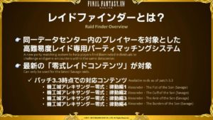 FFXIV - Report della XXX Letter Live