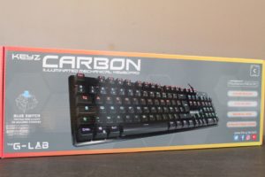 THE G-LAB Keyz Carbon – Mechanical keyboard at a low price!