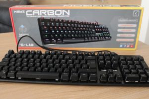 THE G-LAB Keyz Carbon – ¡Teclado mecánico a bajo precio!