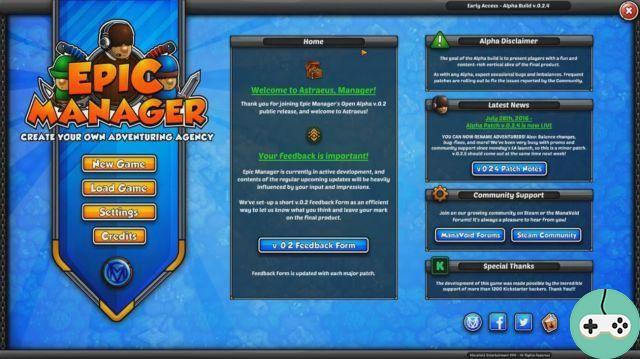 Epic Manager: toma el control de una agencia de aventuras