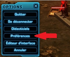 SWTOR - L'interfaccia