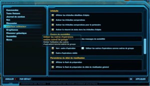 SWTOR - L'interfaccia