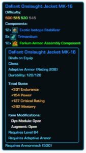 SWTOR - Datamining: Changes in Crew Skills